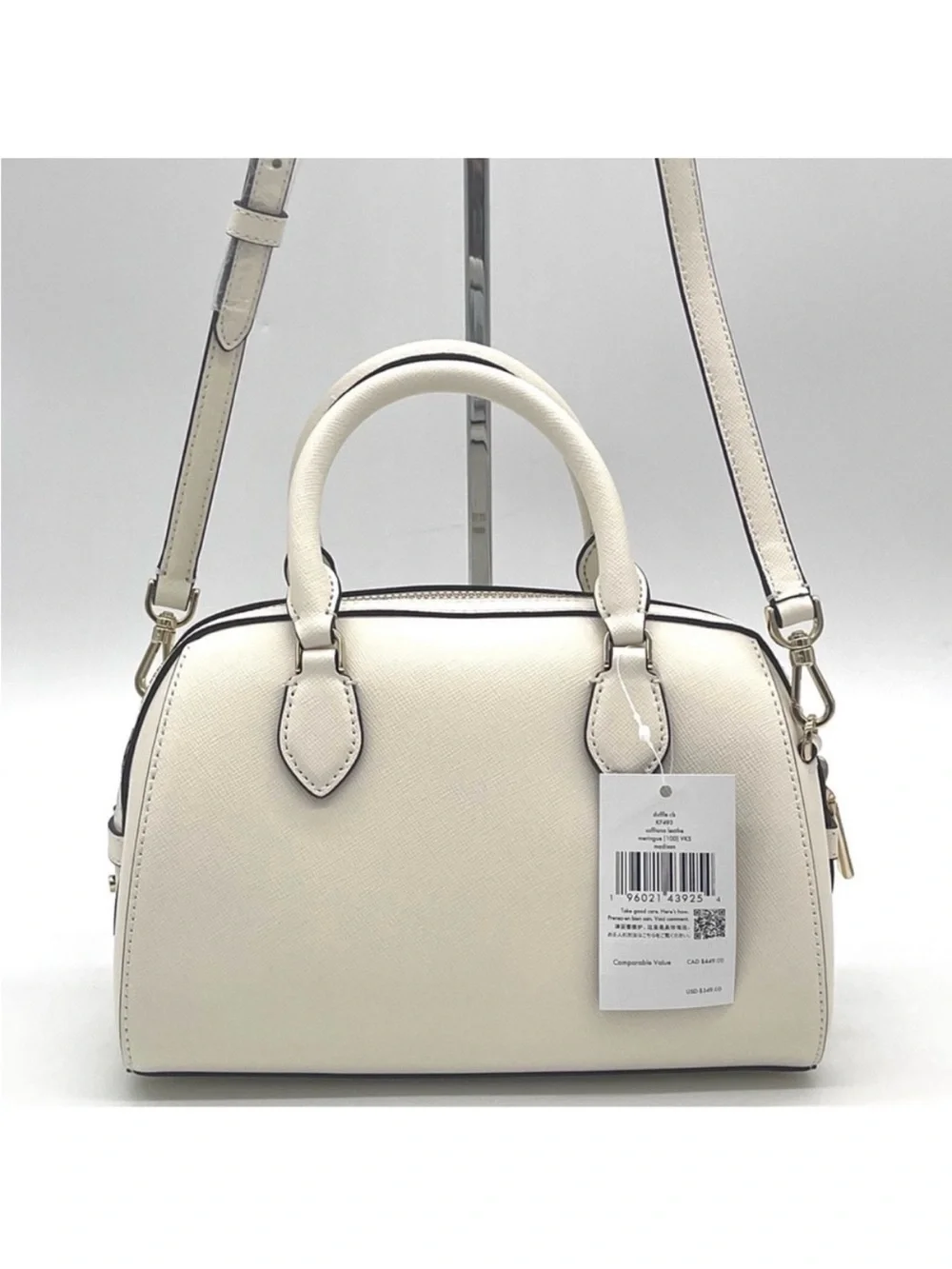 Kate Spade Madison Duffle Satchel Crossbody Bag